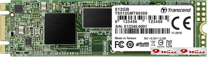 SSD Transcend 830S 512GB TS512GMTS830S - фото
