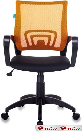 Кресло Бюрократ CH-695N/OR/TW-11 (черный/оранжевый) - фото2