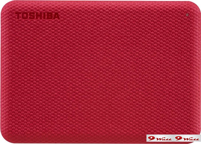 Внешний накопитель Toshiba Canvio Advance 1TB HDTCA10ER3AA (красный) - фото