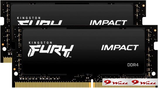 Оперативная память Kingston FURY Impact 2x16GB DDR4 SODIMM PC4-21300 KF426S15IB1K2/32 - фото2