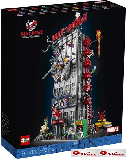 Конструктор LEGO Marvel Super Heroes 76178 Редакция Дейли Бьюгл - фото