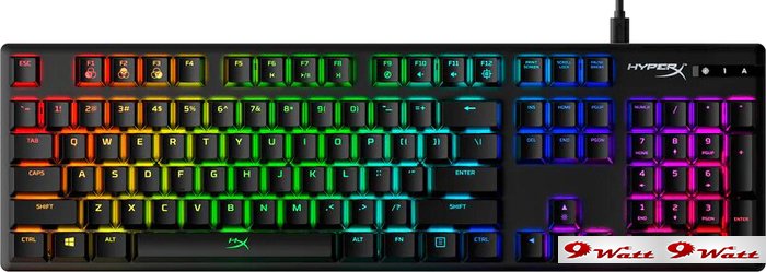 Клавиатура HyperX Alloy Origins (HyperX Red, нет кириллицы) - фото