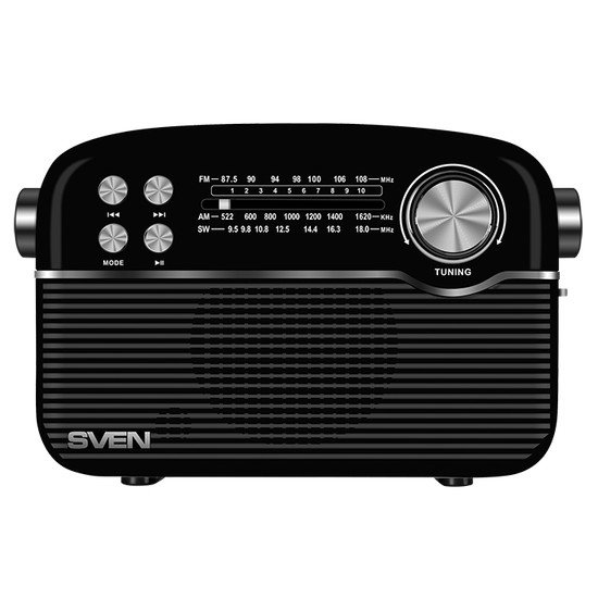 Радиоприемник SVEN SRP-500 (черный) - фото2