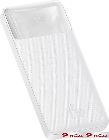 Внешний аккумулятор Baseus Bipow Digital Display 15W 10000mAh (белый) - фото2