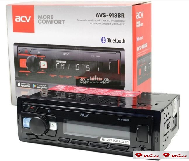 USB-магнитола ACV AVS-918BR - фото2