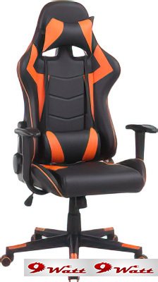 Кресло Mio Tesoro Бардолино AF-C5815 (черный/оранжевый) - фото