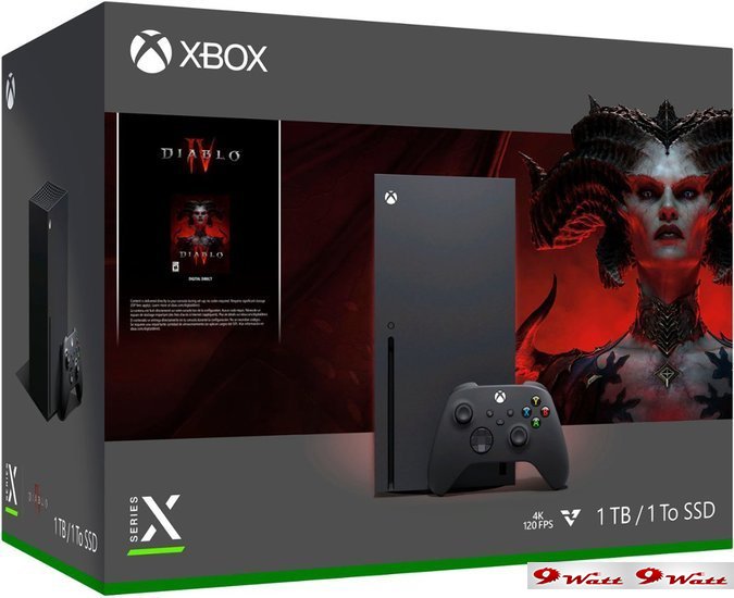 Игровая приставка Microsoft Xbox Series X + Diablo IV - фото
