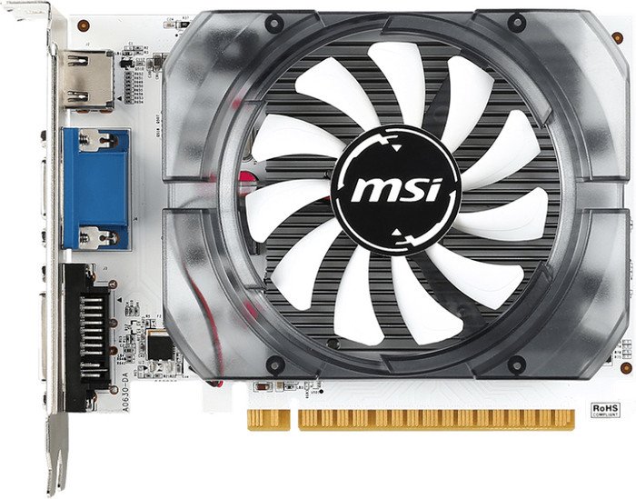 Видеокарта MSI GeForce GT 730 2GB DDR3 [N730-2GD3V3] - фото